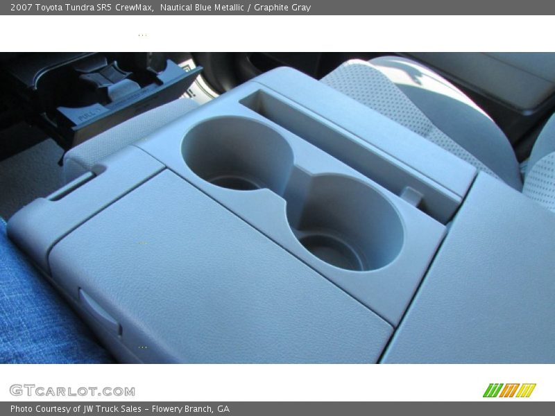 Nautical Blue Metallic / Graphite Gray 2007 Toyota Tundra SR5 CrewMax