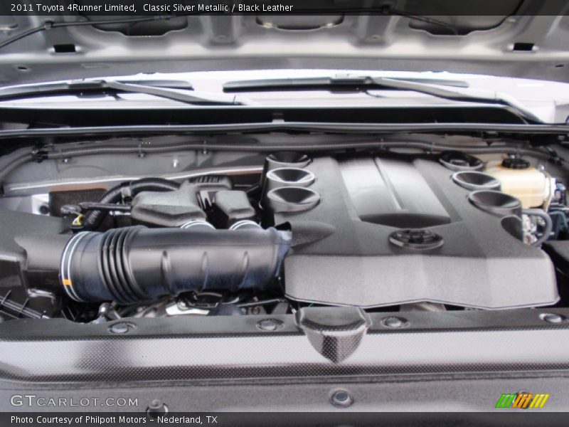 Classic Silver Metallic / Black Leather 2011 Toyota 4Runner Limited