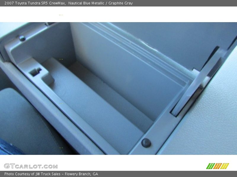Nautical Blue Metallic / Graphite Gray 2007 Toyota Tundra SR5 CrewMax
