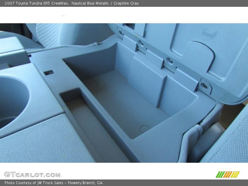 Nautical Blue Metallic / Graphite Gray 2007 Toyota Tundra SR5 CrewMax