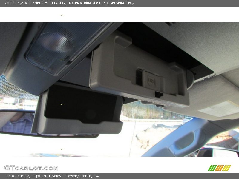Nautical Blue Metallic / Graphite Gray 2007 Toyota Tundra SR5 CrewMax