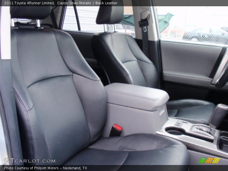Classic Silver Metallic / Black Leather 2011 Toyota 4Runner Limited