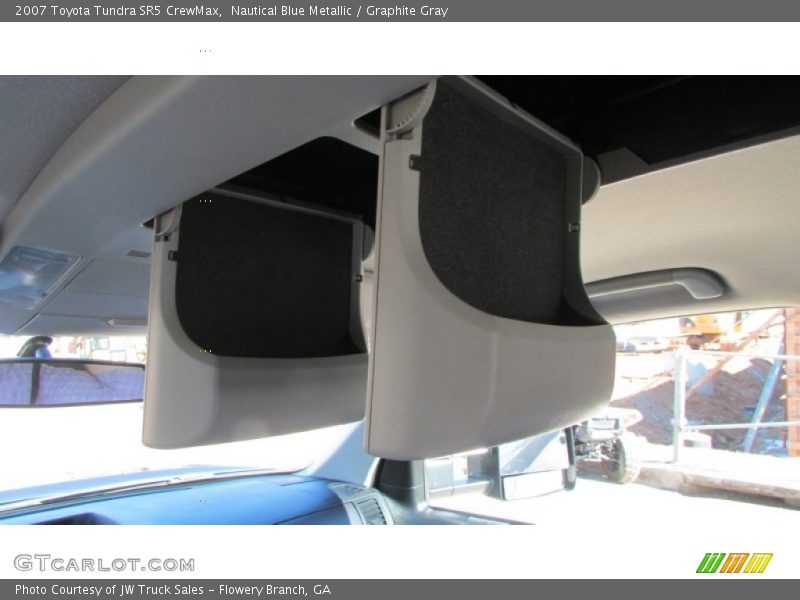 Nautical Blue Metallic / Graphite Gray 2007 Toyota Tundra SR5 CrewMax