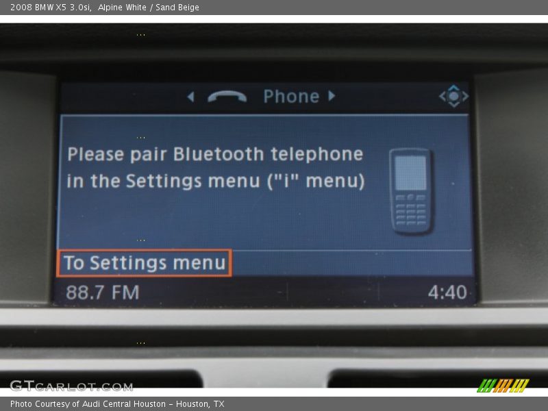 Alpine White / Sand Beige 2008 BMW X5 3.0si