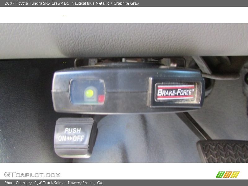 Nautical Blue Metallic / Graphite Gray 2007 Toyota Tundra SR5 CrewMax