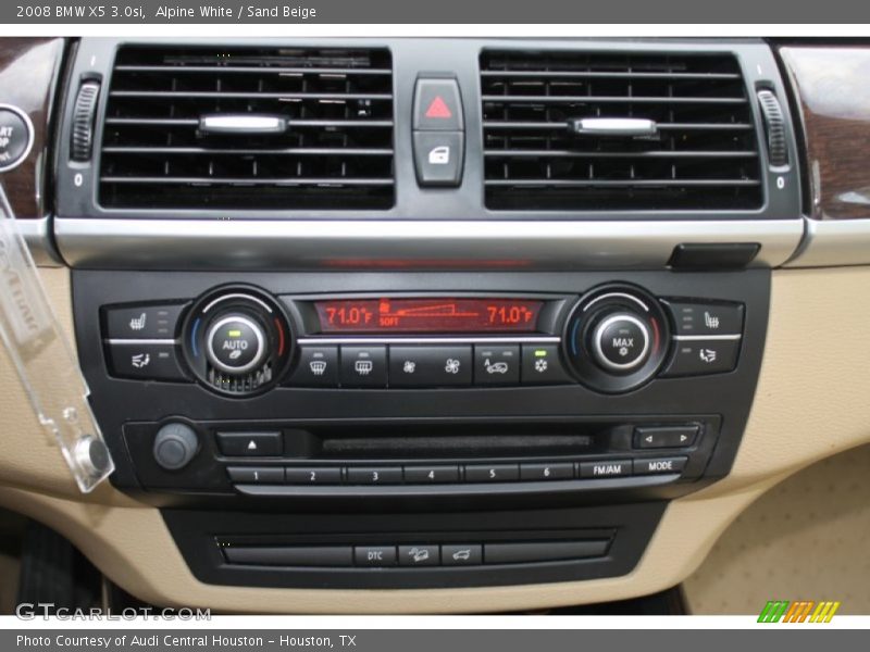 Alpine White / Sand Beige 2008 BMW X5 3.0si
