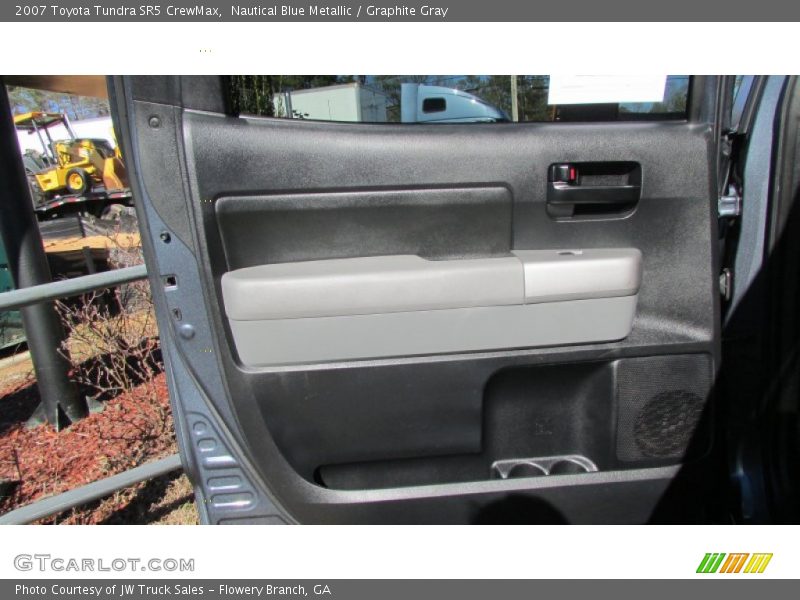 Nautical Blue Metallic / Graphite Gray 2007 Toyota Tundra SR5 CrewMax