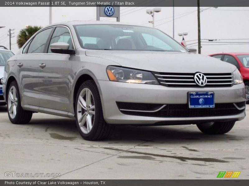 Tungsten Silver Metallic / Titan Black 2014 Volkswagen Passat 1.8T SE