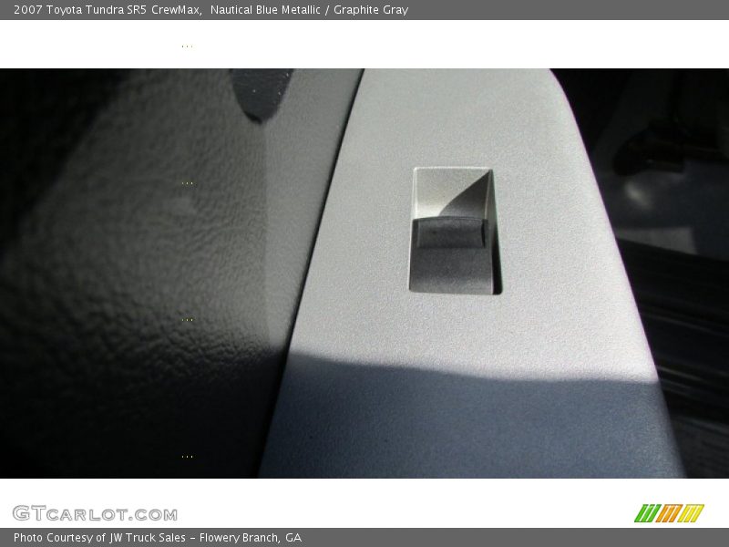 Nautical Blue Metallic / Graphite Gray 2007 Toyota Tundra SR5 CrewMax
