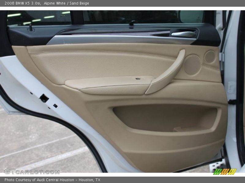 Alpine White / Sand Beige 2008 BMW X5 3.0si