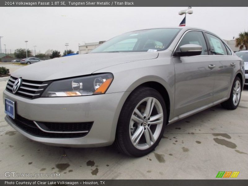 Tungsten Silver Metallic / Titan Black 2014 Volkswagen Passat 1.8T SE