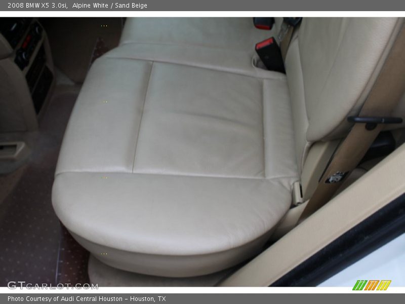 Alpine White / Sand Beige 2008 BMW X5 3.0si