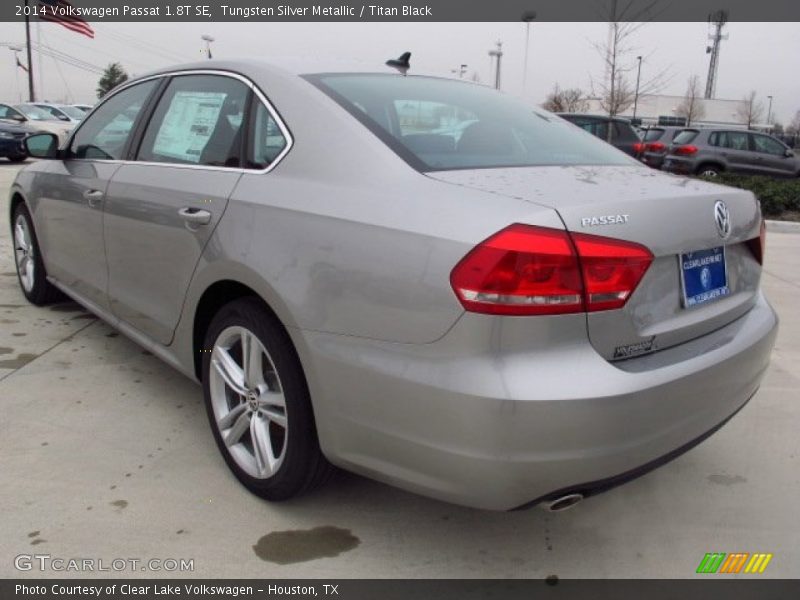 Tungsten Silver Metallic / Titan Black 2014 Volkswagen Passat 1.8T SE