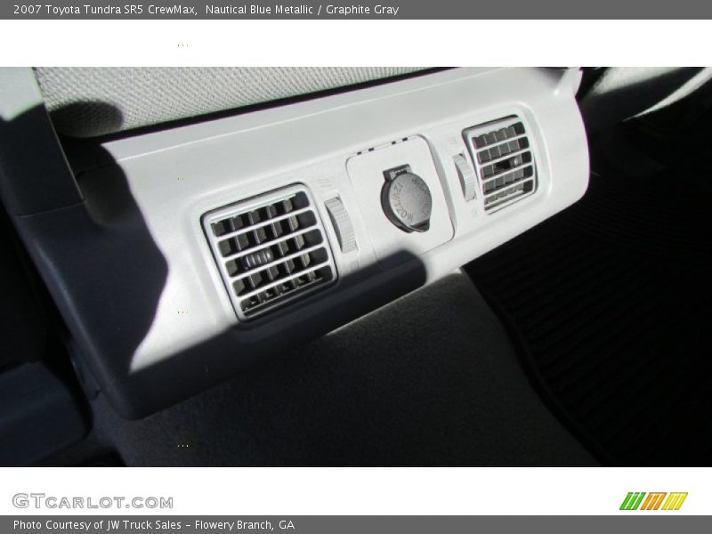 Nautical Blue Metallic / Graphite Gray 2007 Toyota Tundra SR5 CrewMax