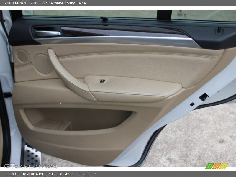 Alpine White / Sand Beige 2008 BMW X5 3.0si