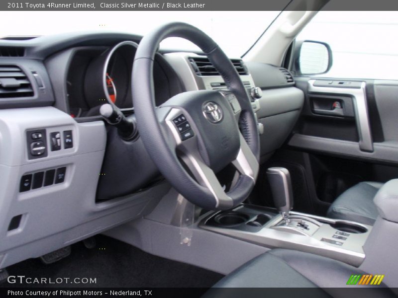 Classic Silver Metallic / Black Leather 2011 Toyota 4Runner Limited