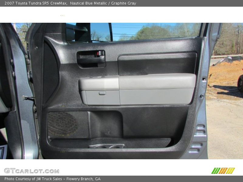 Nautical Blue Metallic / Graphite Gray 2007 Toyota Tundra SR5 CrewMax