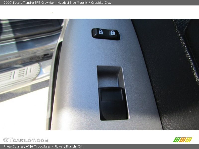 Nautical Blue Metallic / Graphite Gray 2007 Toyota Tundra SR5 CrewMax