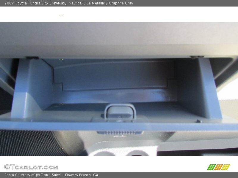 Nautical Blue Metallic / Graphite Gray 2007 Toyota Tundra SR5 CrewMax