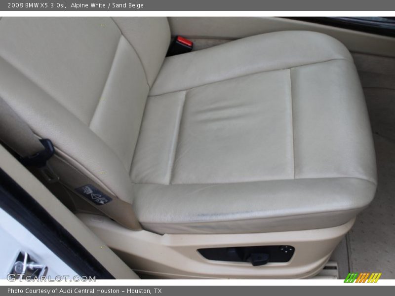 Alpine White / Sand Beige 2008 BMW X5 3.0si
