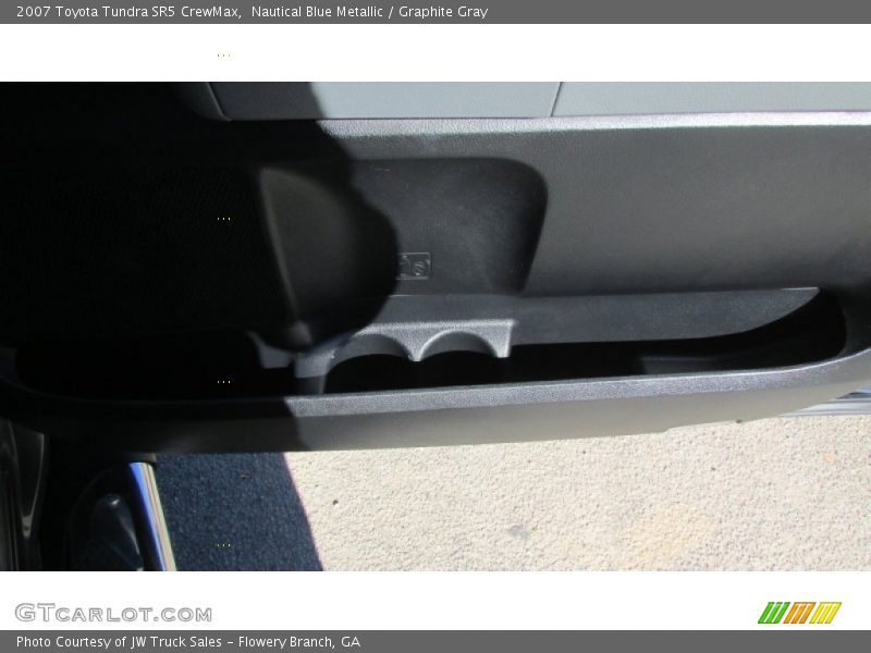 Nautical Blue Metallic / Graphite Gray 2007 Toyota Tundra SR5 CrewMax
