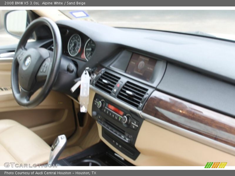 Alpine White / Sand Beige 2008 BMW X5 3.0si