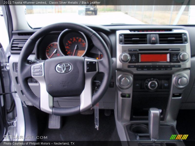 Classic Silver Metallic / Black Leather 2011 Toyota 4Runner Limited