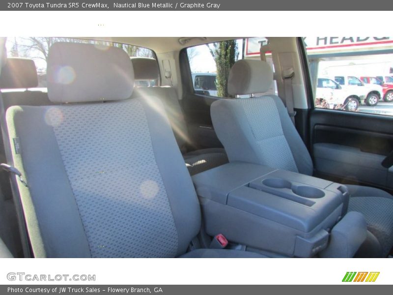Nautical Blue Metallic / Graphite Gray 2007 Toyota Tundra SR5 CrewMax