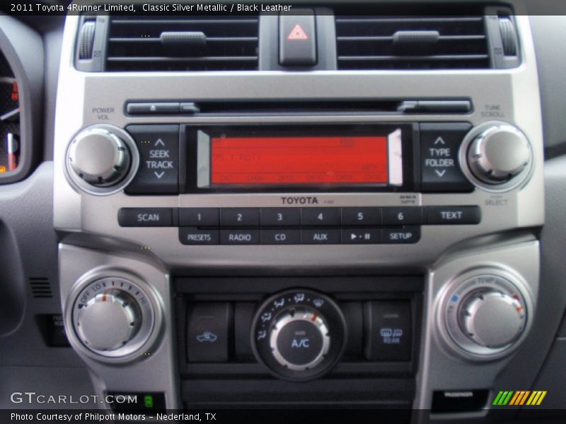 Classic Silver Metallic / Black Leather 2011 Toyota 4Runner Limited