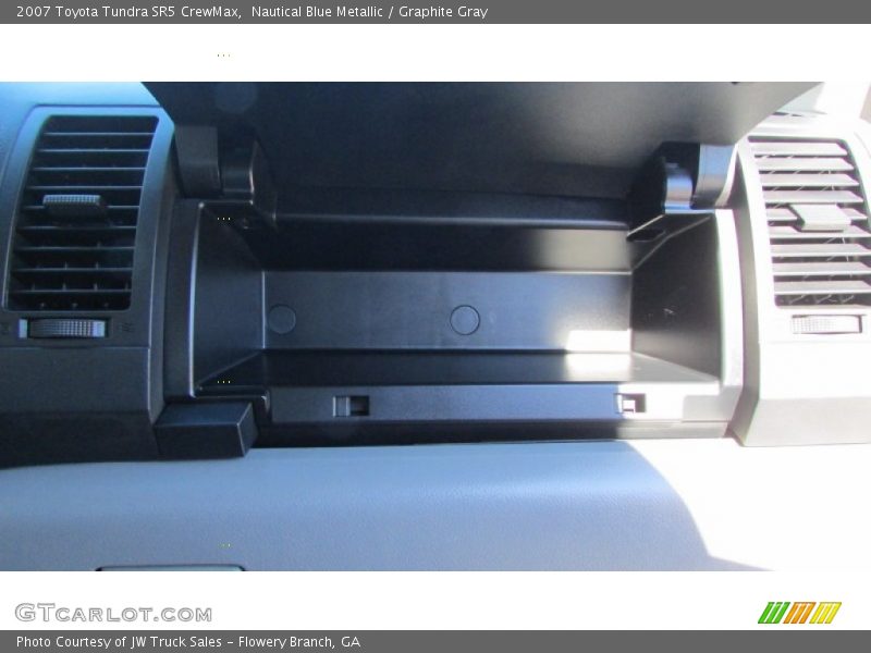 Nautical Blue Metallic / Graphite Gray 2007 Toyota Tundra SR5 CrewMax