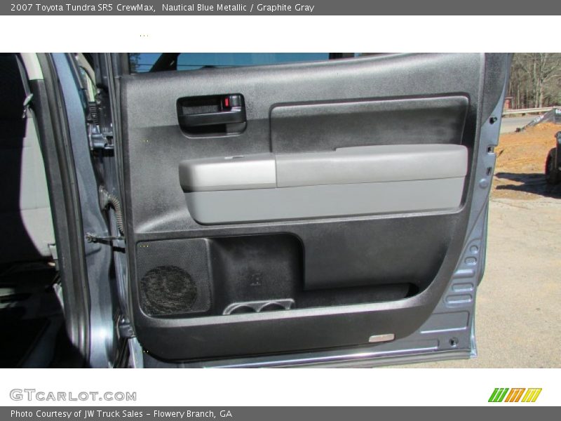 Nautical Blue Metallic / Graphite Gray 2007 Toyota Tundra SR5 CrewMax