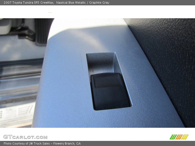 Nautical Blue Metallic / Graphite Gray 2007 Toyota Tundra SR5 CrewMax