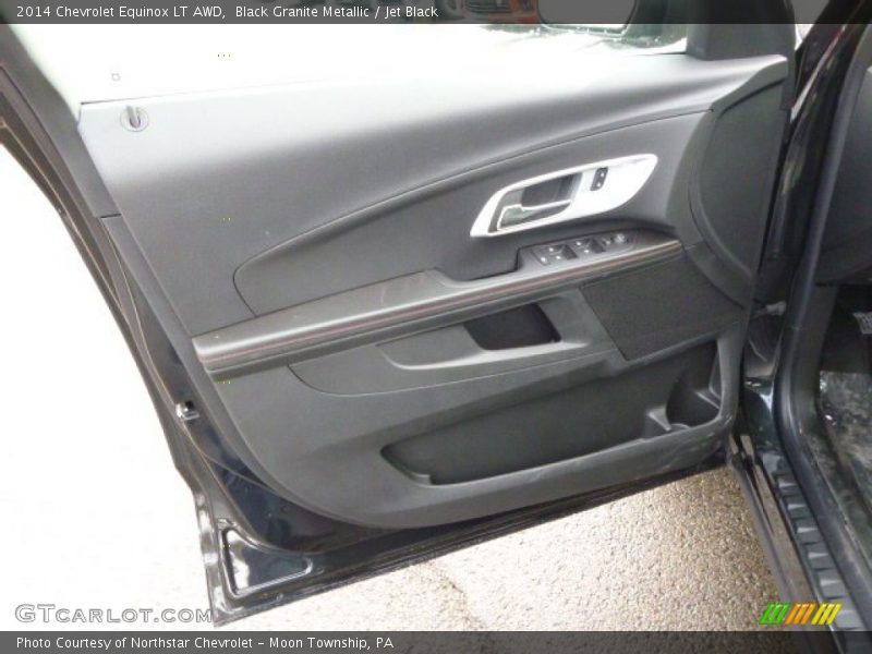 Black Granite Metallic / Jet Black 2014 Chevrolet Equinox LT AWD