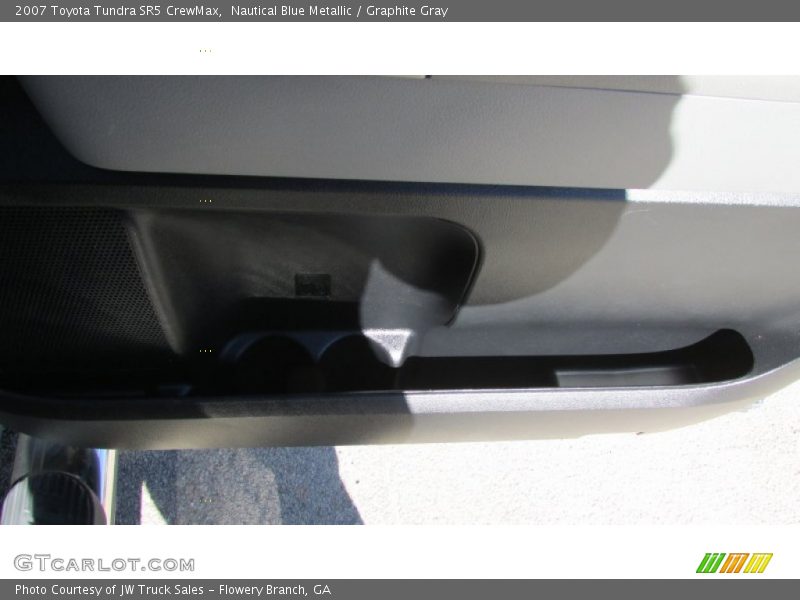 Nautical Blue Metallic / Graphite Gray 2007 Toyota Tundra SR5 CrewMax