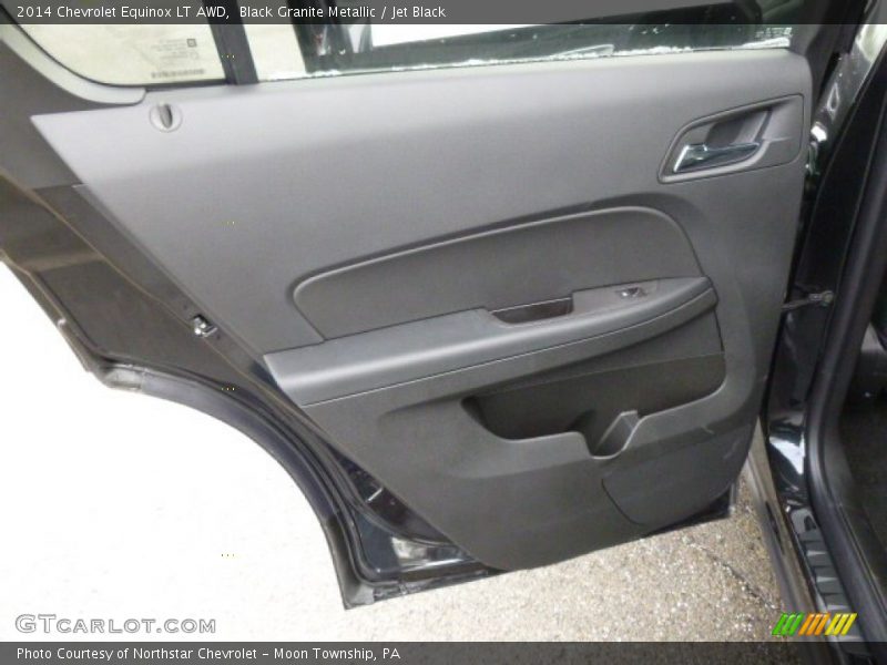 Black Granite Metallic / Jet Black 2014 Chevrolet Equinox LT AWD