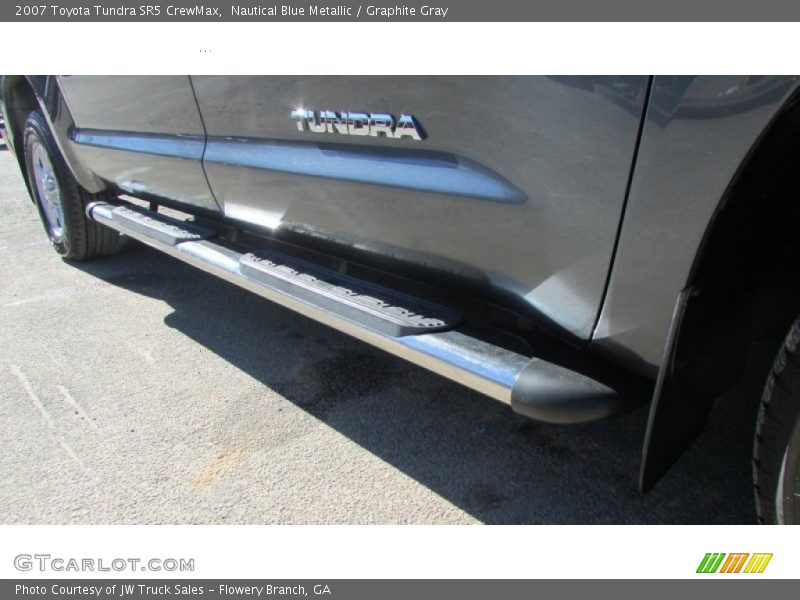 Nautical Blue Metallic / Graphite Gray 2007 Toyota Tundra SR5 CrewMax