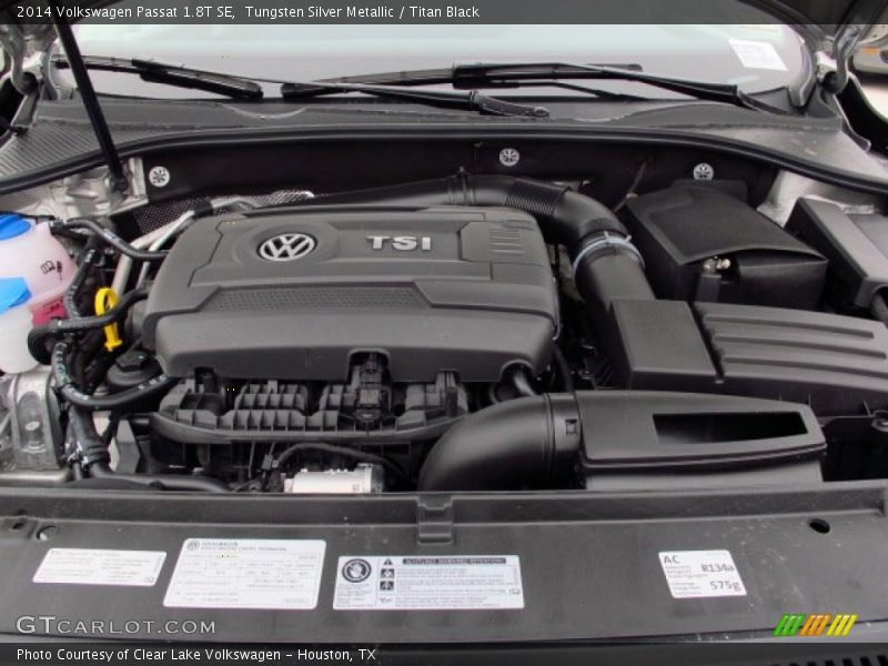  2014 Passat 1.8T SE Engine - 1.8 Liter FSI Turbocharged DOHC 16-Valve VVT 4 Cylinder