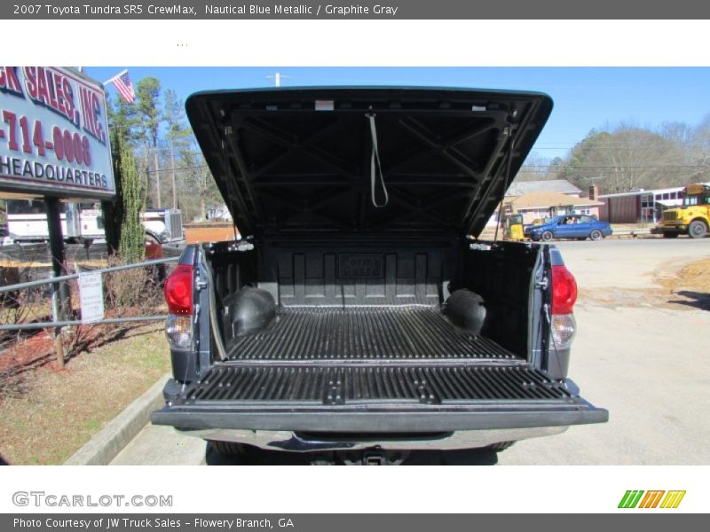 Nautical Blue Metallic / Graphite Gray 2007 Toyota Tundra SR5 CrewMax