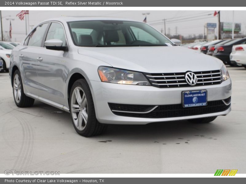 Reflex Silver Metallic / Moonrock 2014 Volkswagen Passat TDI SE
