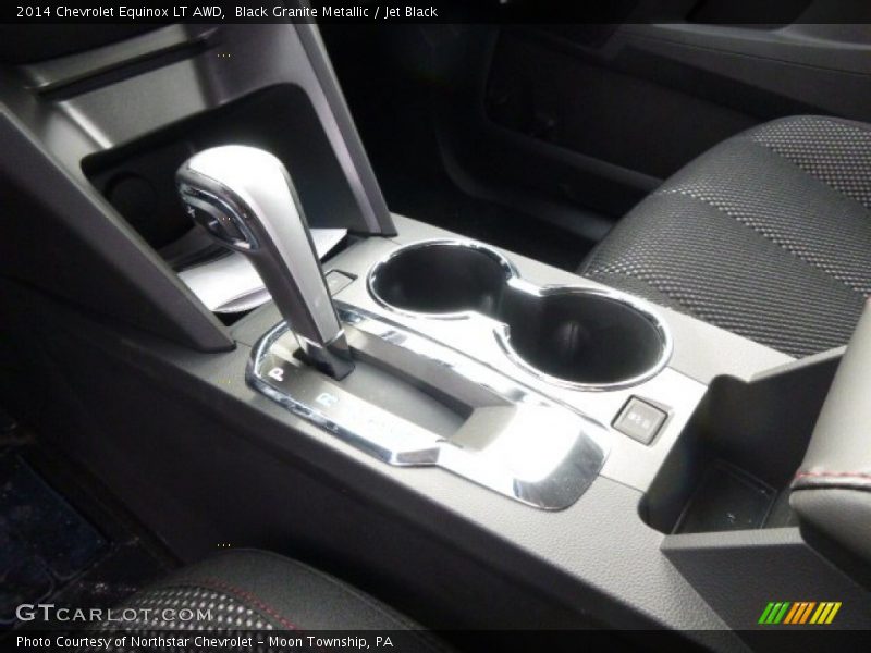 Black Granite Metallic / Jet Black 2014 Chevrolet Equinox LT AWD