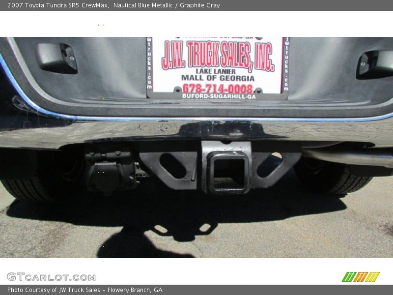 Nautical Blue Metallic / Graphite Gray 2007 Toyota Tundra SR5 CrewMax