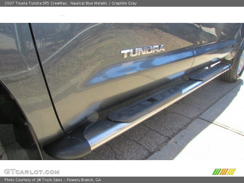 Nautical Blue Metallic / Graphite Gray 2007 Toyota Tundra SR5 CrewMax