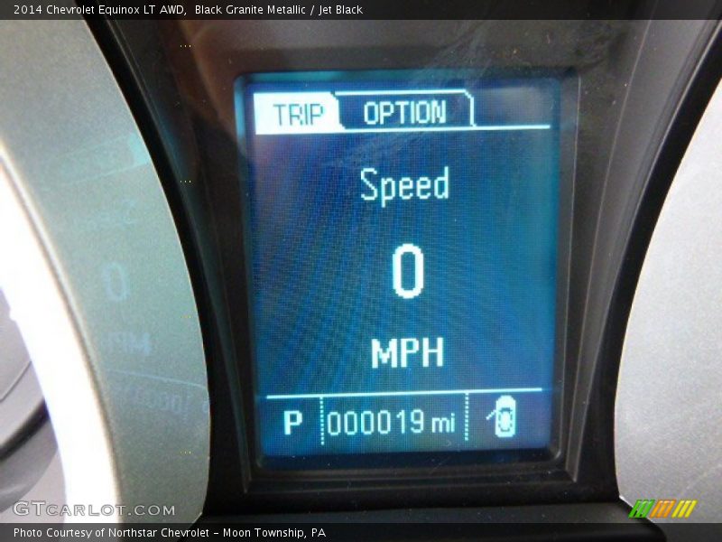 Black Granite Metallic / Jet Black 2014 Chevrolet Equinox LT AWD