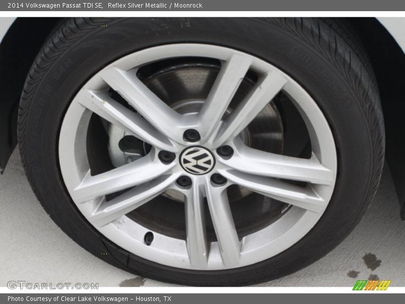 Reflex Silver Metallic / Moonrock 2014 Volkswagen Passat TDI SE