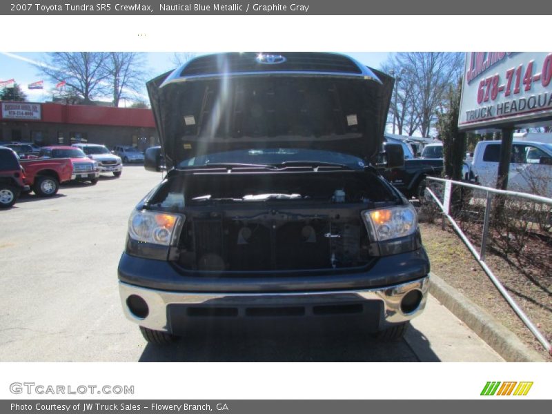 Nautical Blue Metallic / Graphite Gray 2007 Toyota Tundra SR5 CrewMax