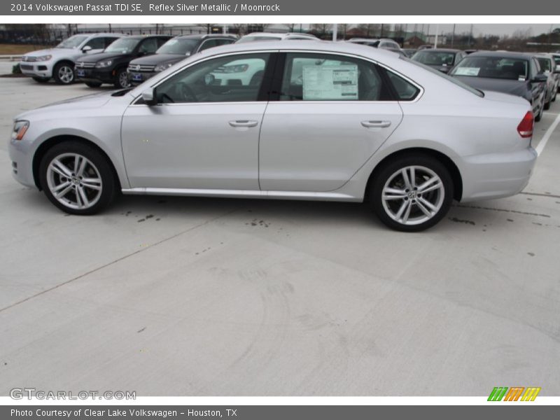 Reflex Silver Metallic / Moonrock 2014 Volkswagen Passat TDI SE