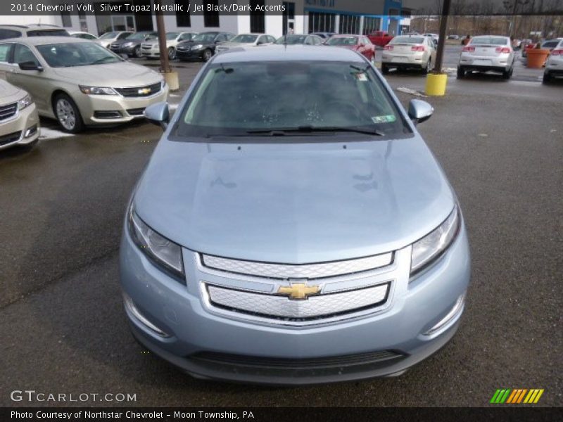 Silver Topaz Metallic / Jet Black/Dark Accents 2014 Chevrolet Volt