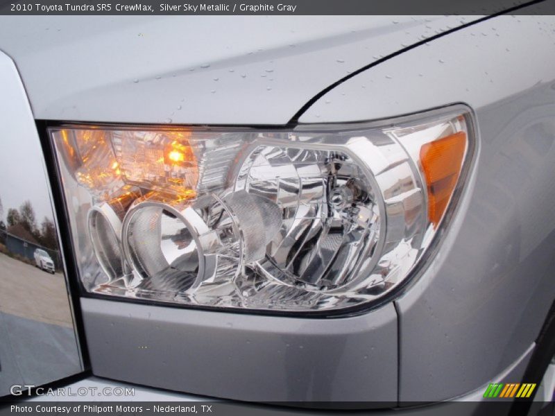Silver Sky Metallic / Graphite Gray 2010 Toyota Tundra SR5 CrewMax