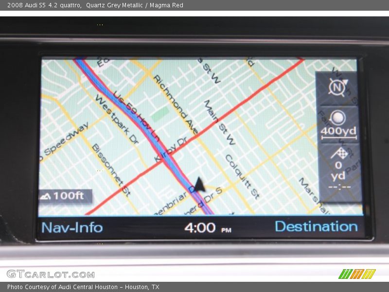 Navigation of 2008 S5 4.2 quattro