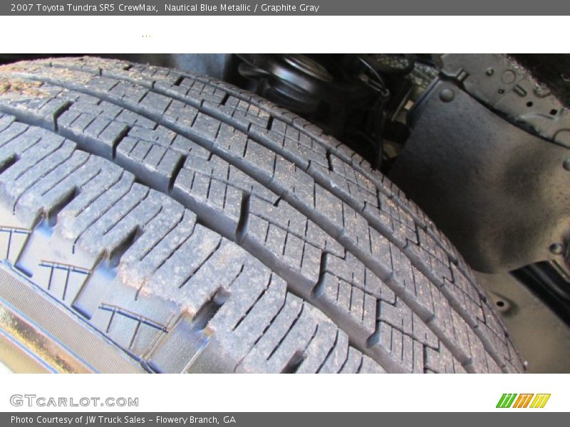 Nautical Blue Metallic / Graphite Gray 2007 Toyota Tundra SR5 CrewMax